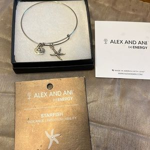 Alex and ani starfish bracelet